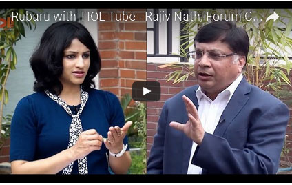 Rubaru with TIOL Tube - Rajiv Nath, Forum Coordinator, AI-MED 