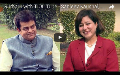 Rurbaru with TIOL Tube - Sanjeev Kaushal, Additional Chief Secretary (E&T), Haryana 
